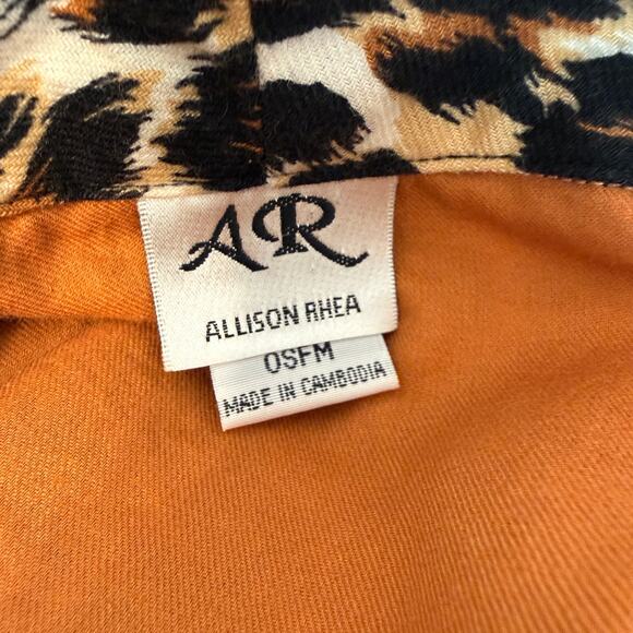 AR Allison Rhea Leopard Print Luxury Cotton Robe | Kimono Style | OSFM - Picture 4 of 11